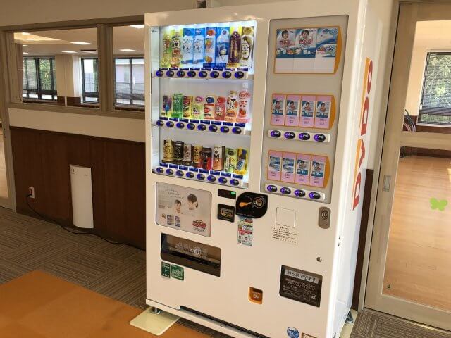 みのエネプラザに県内の公共施設では初となる「紙おむつ自販機」を設置しました！ | 美濃市健康文化交流センター【みのエネプラザ】